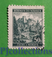 S700 - BOHEMIA E MORAVIA 1940 NEUHAUS 50h USATO - USED - Used Stamps