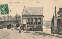 59 - NORD - CONDÉ-SUR-L'ESCAUT - Porte Du Marais (vue Intérieure De La Ville) - 10252 - Conde Sur Escaut