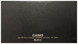 CASIO SF 7500 Digital Diary 64k Bytes Usato Perfettamente Funzionante - Other & Unclassified