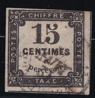 France Taxe N°4 - Oblitéré - B/TB - 1859-1959 Gebraucht