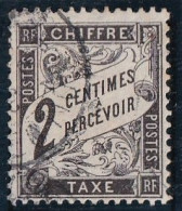 France Taxe N°11 - Oblitéré - TB - 1859-1959 Afgestempeld