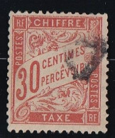 France Taxe N°34 - Oblitéré - TB - 1859-1959 Usati