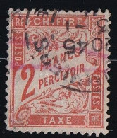 France Taxe N°41 - Oblitéré - TB - 1859-1959 Afgestempeld