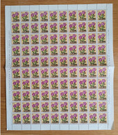Katanga - 23/39 - Pages Complètes De 100 (Sauf 39 X50) - Fleurs - 1960 - MNH - Katanga