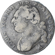 France, Louis XVI, 12 Deniers François, 1793 / AN 5, Paris, Léopard, TB - Sonstige & Ohne Zuordnung