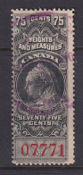 Canada Revenue (Federal), Van Dam FWM40, Used - Steuermarken