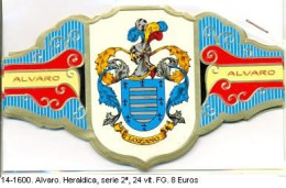 Vitolas Alvaro. Heraldica Serie 2ª. 14-1600 - Bagues De Cigares