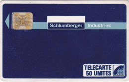 Telecarte D24 Luxe - Schlumberger Industries - 50u - Sc4ob - 1988 - Phonecards: Private Use