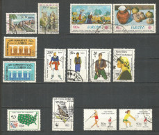 CHIPRE TURCO CONJUNTO DE SELLOS USADOS DIFERENTES - Used Stamps