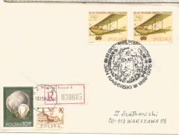 ANTARTIDA ANTARCTIC POLONIA 1988 JAN NAGORSKI AVION PLANE - Polarforscher & Promis