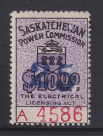 Canada Revenue (Saskatchewan), Van Dam SE29, OG (glazed) - Fiscali