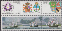 ARGENTINE - Expositions Philatéliques Espana 84 Et Argentina 85 - Unused Stamps