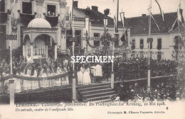 De Estrade Onder De Pontificale Mis - Luisterrijke Jubelfeesten  1908 - Lebbeke - Lebbeke