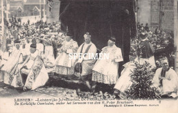 De Kerkelijke Overheden - Pater Bouckaert - Luisterrijke Jubelfeesten  1908 - Lebbeke - Lebbeke