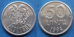 ARMENIA - 50 Luma 1994 KM# 53 Independent Republic (1991) - Edelweiss Coins - Armenië
