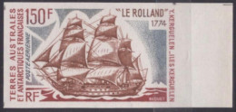 Essai De Couleur Multicolore  Taaf/fsat Bateau Le Rolland  Yvert PA 32  MNH **3 - Imperforates, Proofs & Errors