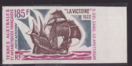 Essai De Couleur Multicolore Taaf/fsat Bateau La Victoire Yvert PA 33  MNH **2 - Geschnittene, Druckproben Und Abarten