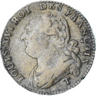 France, Louis XVI, 12 Deniers François, 1792 / AN 4, Saumur, TTB, Métal De - Andere & Zonder Classificatie