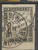 TAXE  N° 2 CACHET NOSSI-BE / Used - Strafportzegels