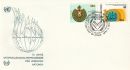 VN New York 1981, FDC Unused, 10 Years Of The United Nations Development Worker Program. - FDC