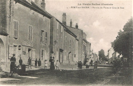 PORT Sur SAONE (Haute Saône) - Bureau De Poste Et Grande Rue - Animée - Port-sur-Saône