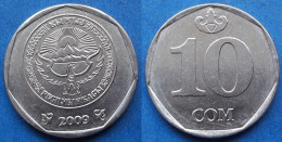 KYRGYZSTAN - 10 Som 2009 KM# 43 Independent Republic (1991) - Edelweiss Coins - Kirgizië
