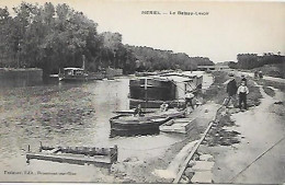 CPA Mériel Le Bateau-Lavoir - Meriel