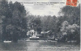 CPA Mériel Hôtel Restaurant Du Père Goujon - Meriel