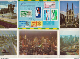 Postal History Cover: Brazil Sets On Colourful Cover - Storia Postale