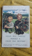 10 CPA DEPLIANT ILLUSTRATRICE GERMAINE BOURET CARNET COLONIES DE VACANCES SCOUT SCOUTISME SERIE 1938 IMP DECHAUX - Bouret, Germaine