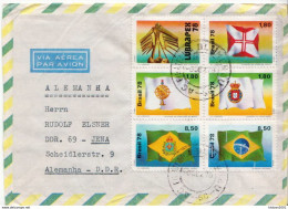 Postal History Cover: Brazil Stamps On Cover - Lettres & Documents