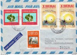 Postal History Cover: Brazil Stamps On Cover - Briefe U. Dokumente