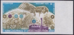 Essai De Couleur Multicolore Taaf/fsat Space Cosmos  Yvert PA 51 MNH **2 - Ongetande, Proeven & Plaatfouten