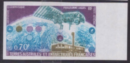 Essai De Couleur Multicolore Taaf/fsat Space Cosmos  Yvert PA 51 MNH **3 - Ongetande, Proeven & Plaatfouten