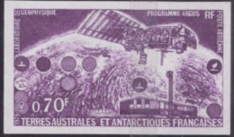 Essai De Couleur Taaf/fsat Space Cosmos  Yvert PA 51 MNH **8 - Ongetande, Proeven & Plaatfouten