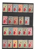 MADAGASCAR ANNÉES 1941/49 LOT DE TIMBRES Cote : 100 €+ - Luftpost