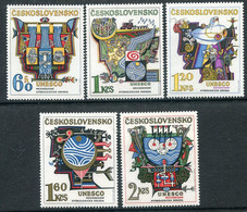 CZECHOSLOVAKIA 1974 Hydrological Decade MNH / **  Michel 2195-99 - Nuevos