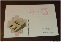 France  Cover Brief ATM Frama FDC Michel Nr:     #cover1940 - 1981-84 LS & LSA Prototipi