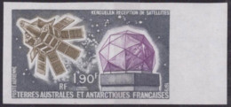 Essai De Couleur Multicolore Taaf/fsat Space Cosmos  Yvert PA 52 MNH **8 - Imperforates, Proofs & Errors