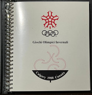 BUSTE 1° GIORNO GIOCHI OLIMPICI INVERNALI CALGARY 1988 + 1° GIORNO CAMPIONATO EUROPEO DI CALCIO 1988 - Inverno1988: Calgary