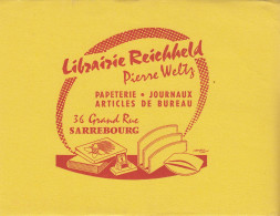 BUVARD & BLOTTER - Librairie REICHHELD - Pierre Weltz - SARREBOURG (Moselle) - Cacao