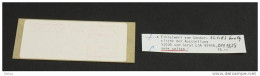 LSA-92954  Sicob  Schwacher Druck #2703-1 - 1969 Montgeron – Carta Bianca – Frama/Satas