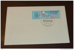 France  Cover Brief ATM Frama FDC Michel Nr:    Y+T 89   #cover1938 - 1981-84 LS & LSA Prototipos
