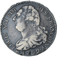 France, Louis XVI, 2 Sols François, 1792 / AN 4, Paris, TTB, Cuivre, Gadoury:25 - Otros & Sin Clasificación