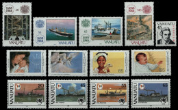 Vanuatu 1988 - Mi-Nr. 786-789, 790, 798-801 & 806-809 ** - MNH - 4 Ausgaben - Vanuatu (1980-...)