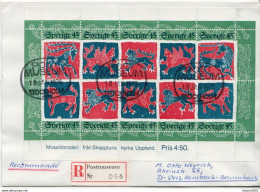 Postal History Cover: Sweden R Cover Sent From Postmuseum - Poste