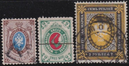 Russia    .   Y&T     .    3  Stamps    .   O       .     Cancelled - Ongebruikt