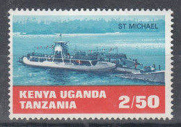 ESTE AFRICANO 1968 - TANZANIA UGANDA KENYA - BARCOS - YVERT 181** - Kenya, Ouganda & Tanzanie