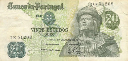 Portugal - 20$00 1971 - Portugal