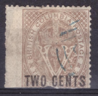 British Columbia Postage - 2 Cents  - Mi Nr 7 (ZSUKKL-0001) - Oblitérés